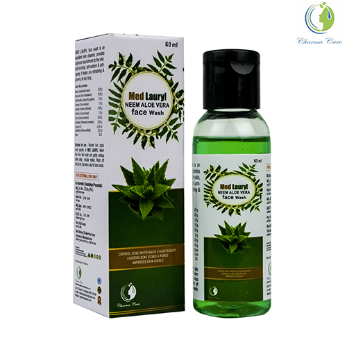 MED LAURYL (NEEM ALOE-VERA ) FACE WASH