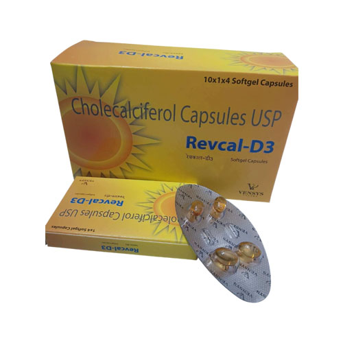 REVCAL-D3 SOFTGEL CAPSULES