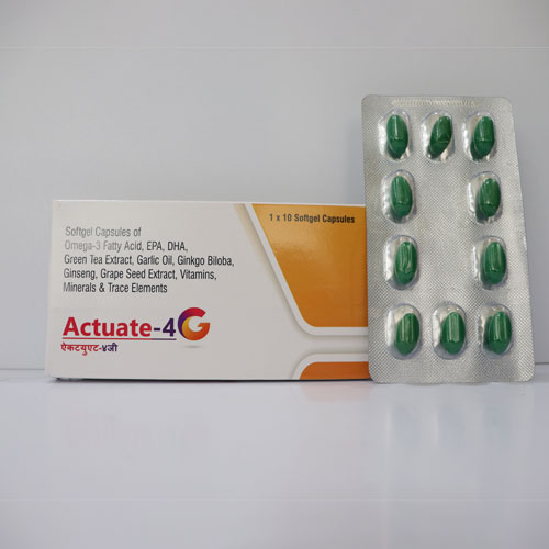 ACTUATE-4G SOFTGEL CAPSULES
