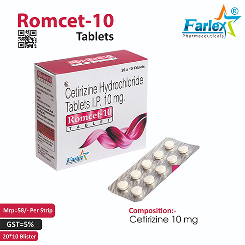 ROMCET-10 TABLETS