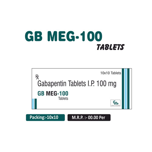 Gabapentin 100mg Tablets