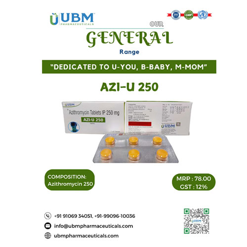 AZI-U-250 Tablets