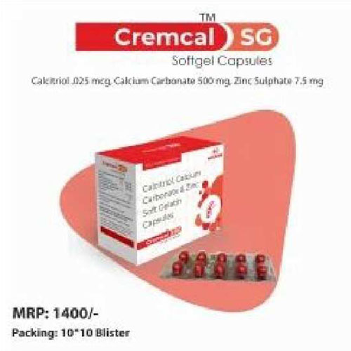 Cremcal-SG Softgel Capsules