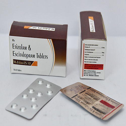 M-ZOLAM-ES-10 Tablets