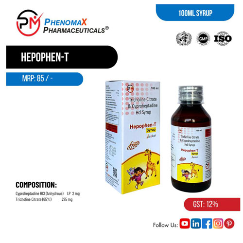 HEPOPHEN-T SYRUP (100ml)