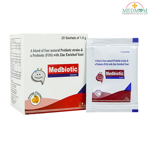 Medbiotic Sachets (Orange Flavour)