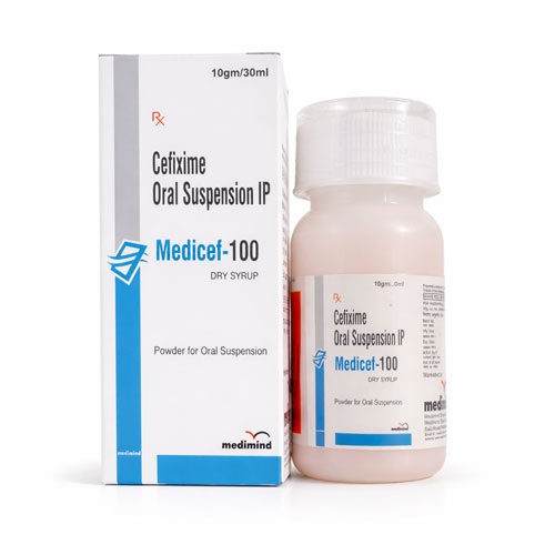 MEDICEF-100 DRY SYRUP
