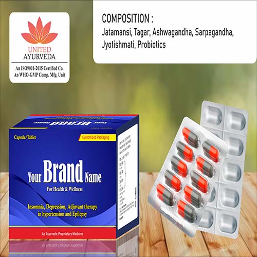 Jatamansi + Tagar + Ashwagandha + Sarpagandha +Jyotishmati Probiotics Tablets
