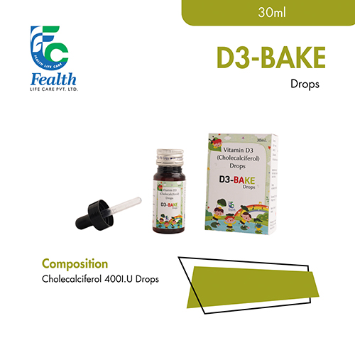 D3-BAKE ORAL DROPS