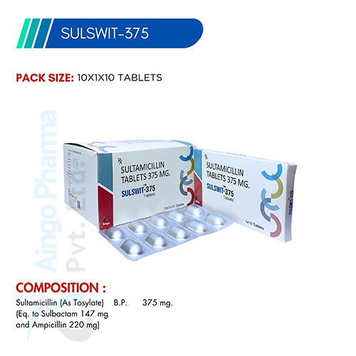 SULSWIT-375 TABLETS