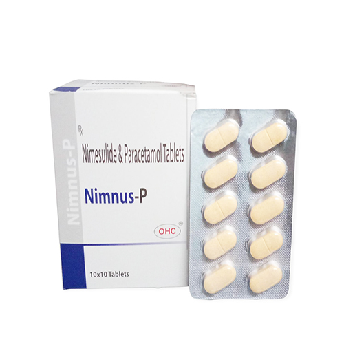 Nimesulide +Paracetamol Tablets (100mg+325mg)