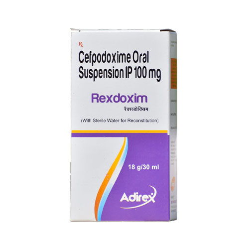 REXDOXIM – 100mg Dry Syrup