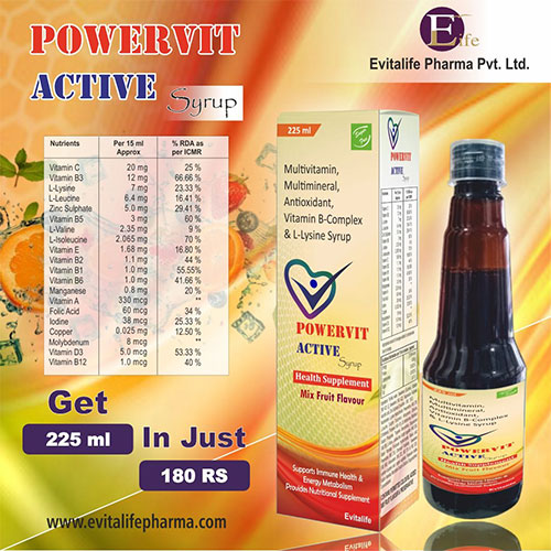 POWERVIT ACTIVE SYRUP
