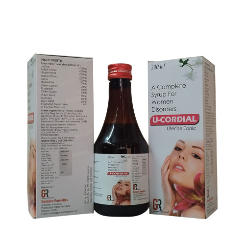 U-CORDIAL Syrup 200ml  (Sugar Free)