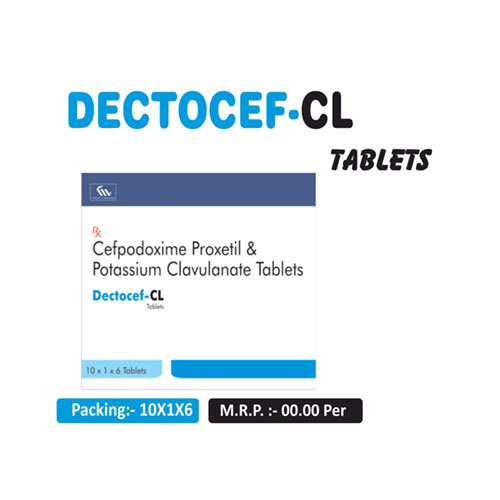 Cefpodoxime Proxetil 200 mg + Clavulanic Acid 125mg Tablets