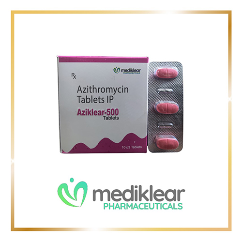 Aziklear- 500 Tablets (Blister Pack)