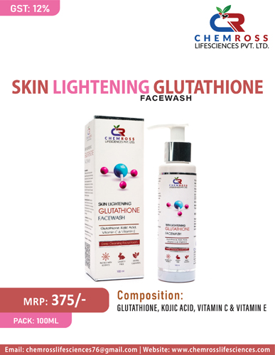 Skin-Lightening Glutathione Facewash