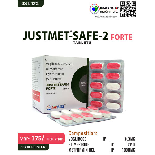 Justmet-SAFE-2 Forte Tablets