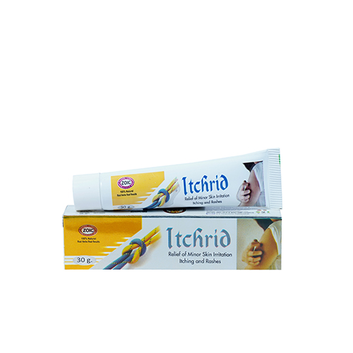 ITCHRID (RELIEF OF MINOR SKIN IRRITATION, ITCHING AND RASHES) Cream