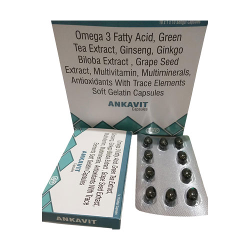Omega 3 Fatty Acid+ Green Tea Extract+ Ginseng+ Ginkgo+ Biloba Extract+ Grape Seed Extract+ Multivam