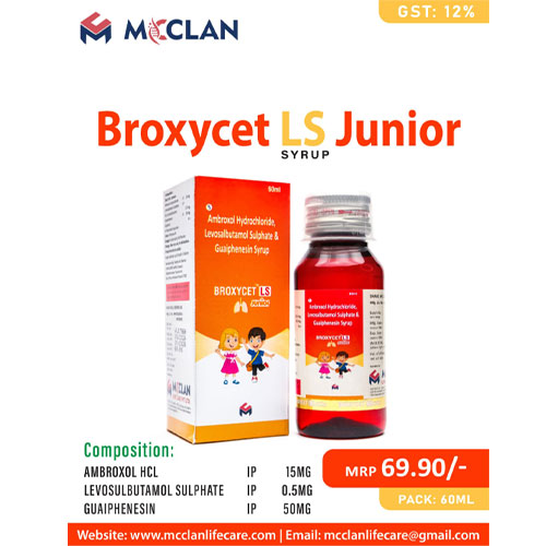 BROXYCET-LS (JUNIOR) Syrup