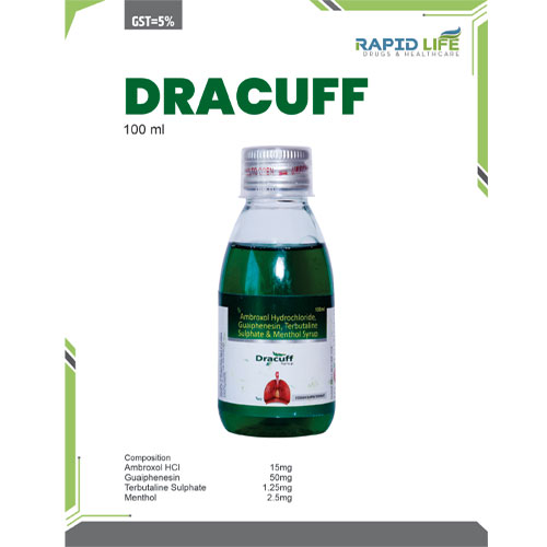 Ambroxol Hydrochloride + Guaiphensin + Terbutaline Sulphate + Menthol Syrup