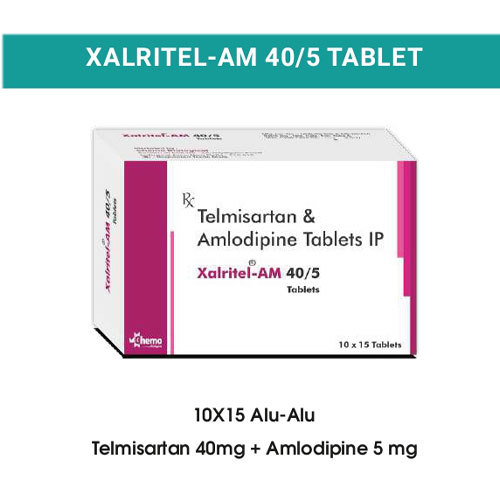 XALRITEL-AM 40/5 TABLETS