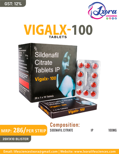 VIGALX-100 TABLETS