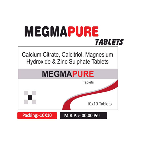 Calcitriol 0.25mcg + Calcium Citrate 1000mg + Zinc 7.5mg Tablets