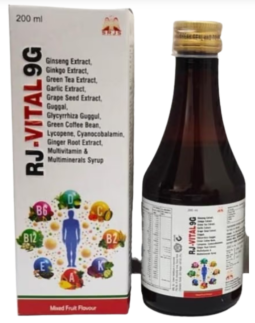 RJ Vital 9G Multivitamin Syrup