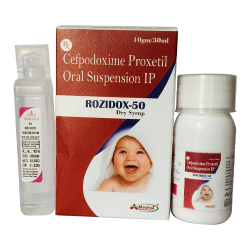 ROZIDOX - 50 DRY SYRUP