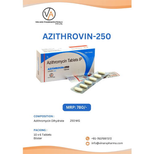 AZITHROVIN-250 Tablets
