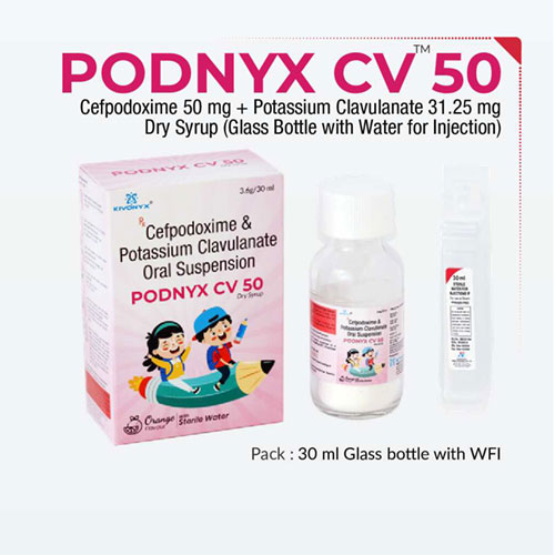 PODNYX-CV 50 Dry Syrups