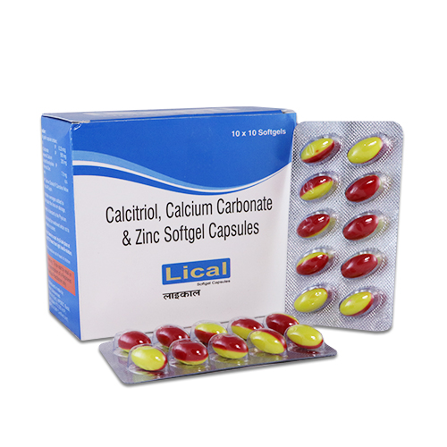LICAL Softgel Capsules