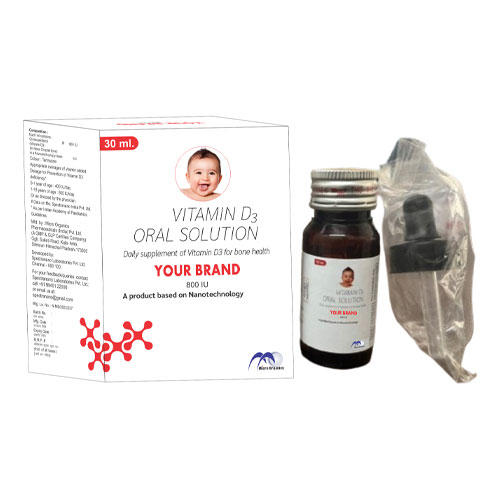 Vitamin D3 Oral Solution 60000IU