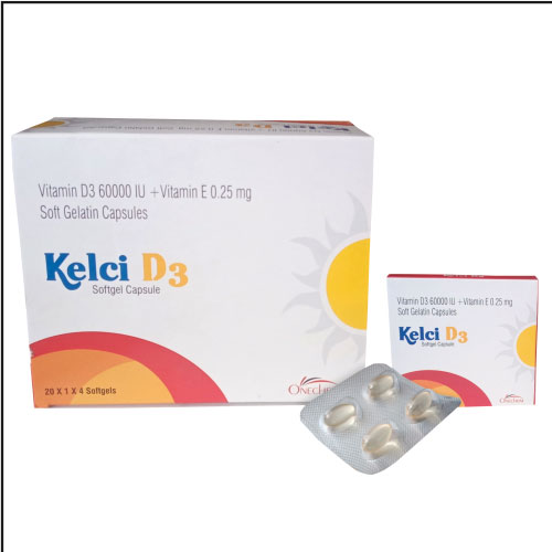 KELCI-D3 Softgel Capsules