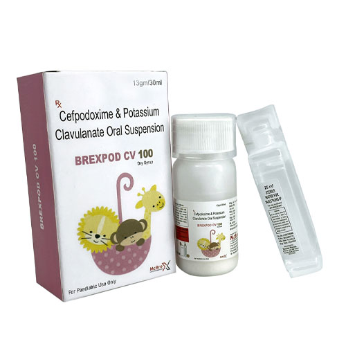 Cefpodoxime 100mg + Clavulanic Acid 62.5mg DRY SYRUP