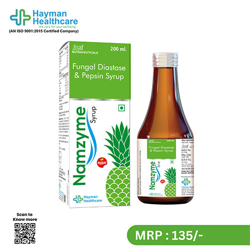 NAMZYME SYRUP (SUGAR FREE)