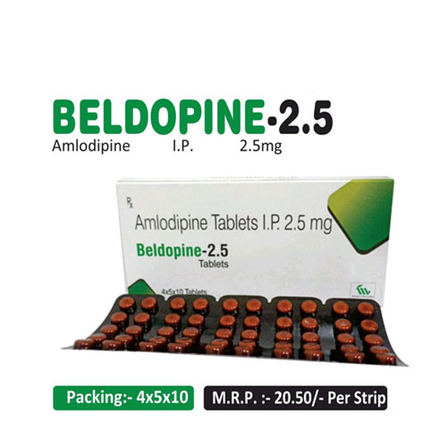 Amlodipine 2.5mg Tablets