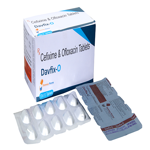 CEFIXIME 200MG + OFLOXACIN 200MG TABLET