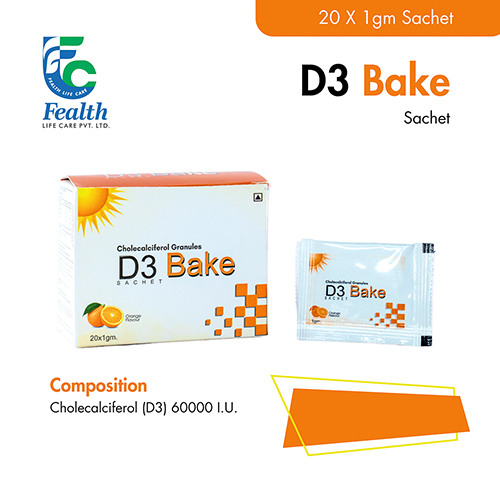 D3 BAKE Sachets