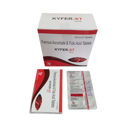 Ferrous Ascorbate + Folic Acid Tablets