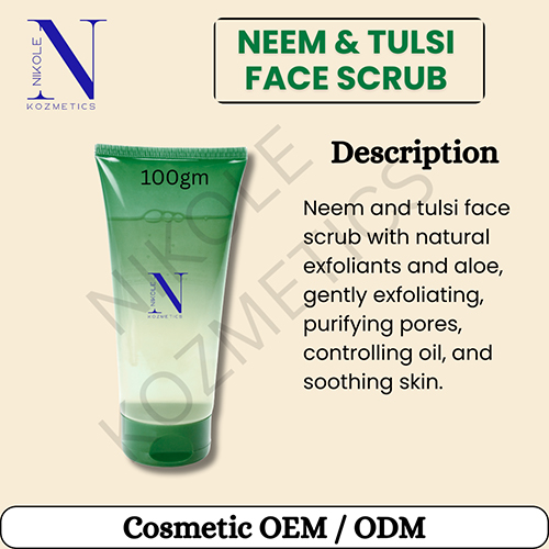Neem and Tulsi Face Scrub