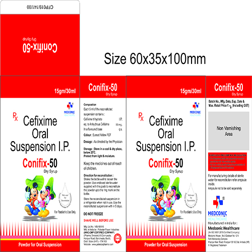 CONIFIX 50 Dry Syrup