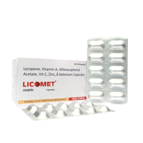 LYCOPENE 5000mcg + VITAMIN C 40mg + VITAMIN A 600IU + VITAMIN E 10mg + ZINC 12mg + SELENIUM 34mcg