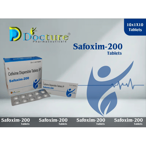 SAFOXIM-200 Tablets (10x1x10)