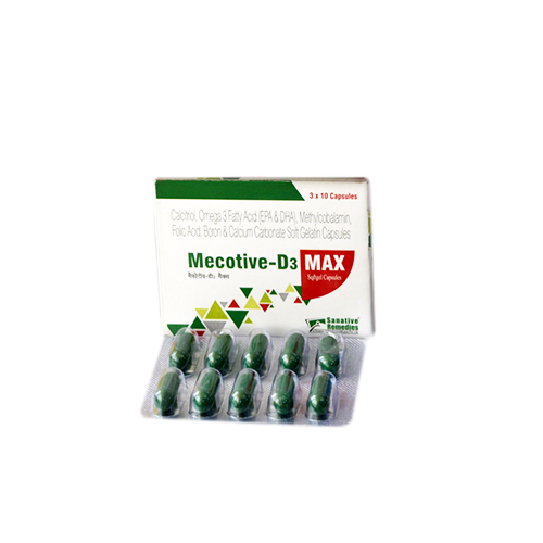Mecotive-D3 Max Softgel Capsules