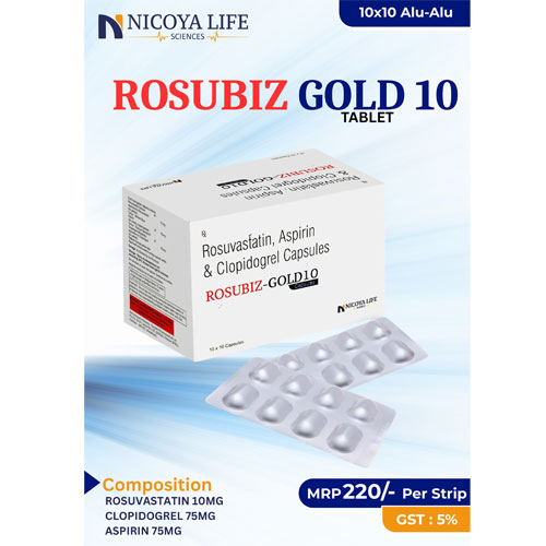 ROSUBIZ-GOLD 10 TABLETS
