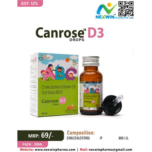 CANROSE™-D3 DROPS