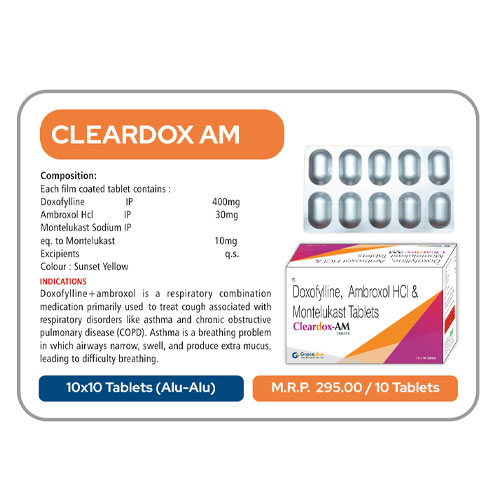 CLEARDOX-AM TABLETS
